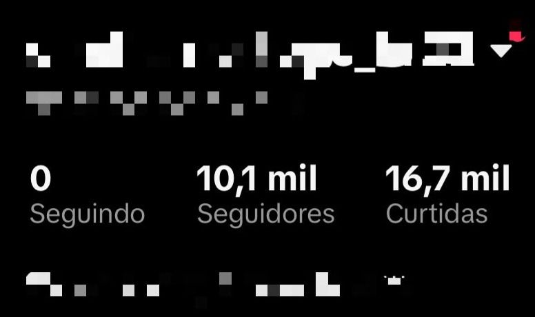 Conta Tik Tok com 10K Seguidores Reais Live Shop ( Engajamento Altissimo)