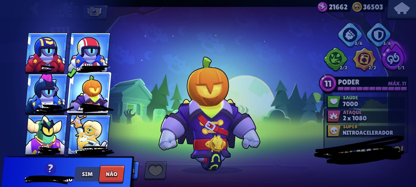 CONTA BRAWL STARS TOP 73K COM VÁRIAS SKINS LIMITADAS