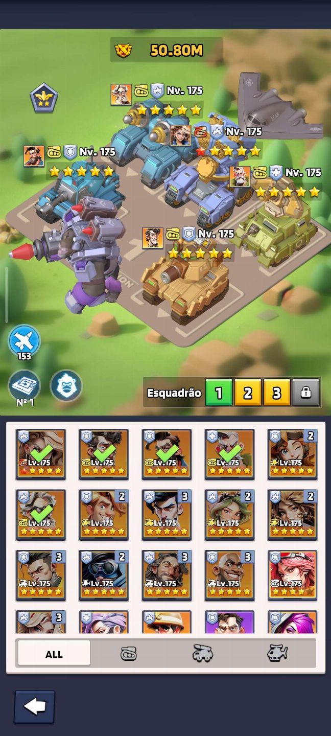 CONTA LAST WAR SURVIVAL | NV.35 | SERVIDOR 419 | T1 - 50M | T2 - 37M | T3 - 35M