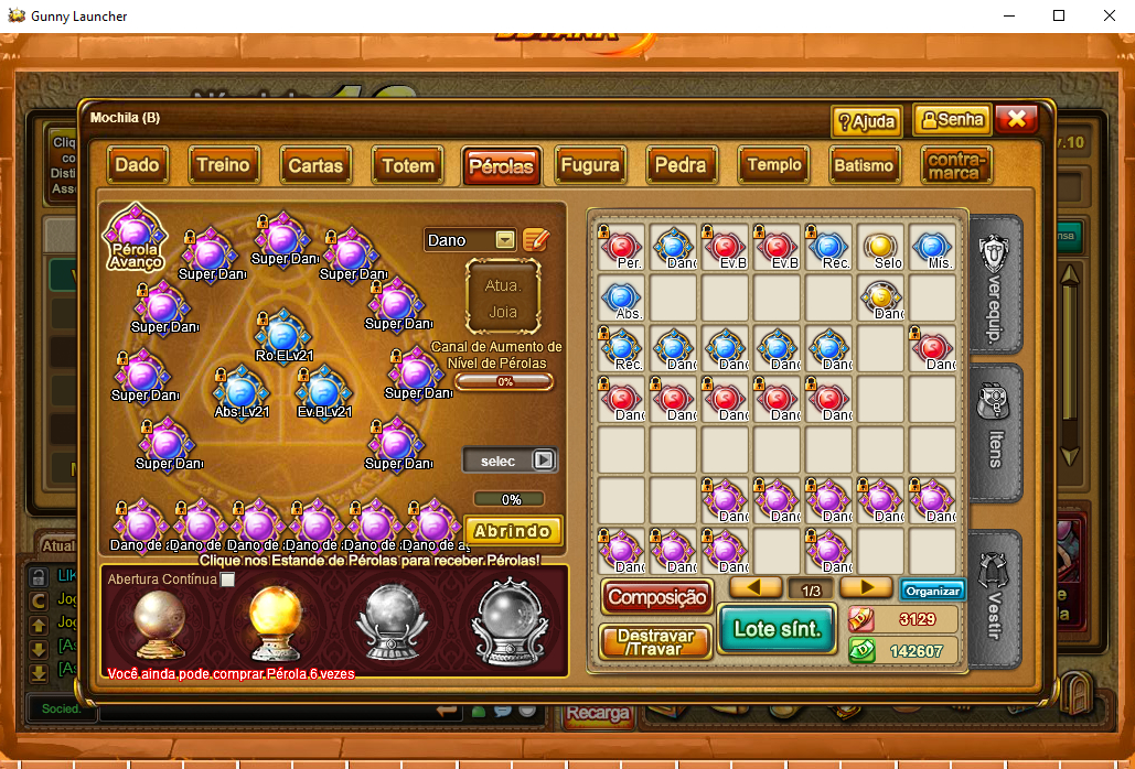 Serv 07 com Fenix de fogo ( up recente do 30 ao 60 tem muito up free )