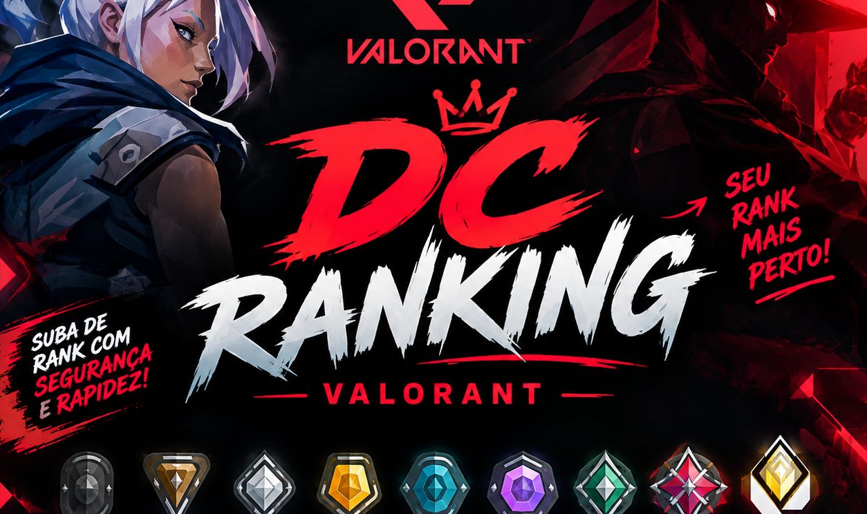 DC RANKING VALORANT | DESCEMOS SEU ELO! | PREÇO JUSTO E ATENDIMENTO RÁPIDO
