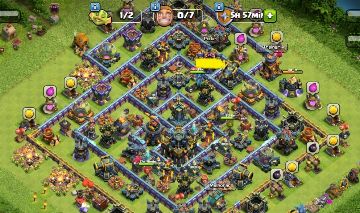 Clash of clans cv 17 semi full