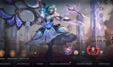 Conta Wild Rift Upada com Skins Míticas e Lendárias.