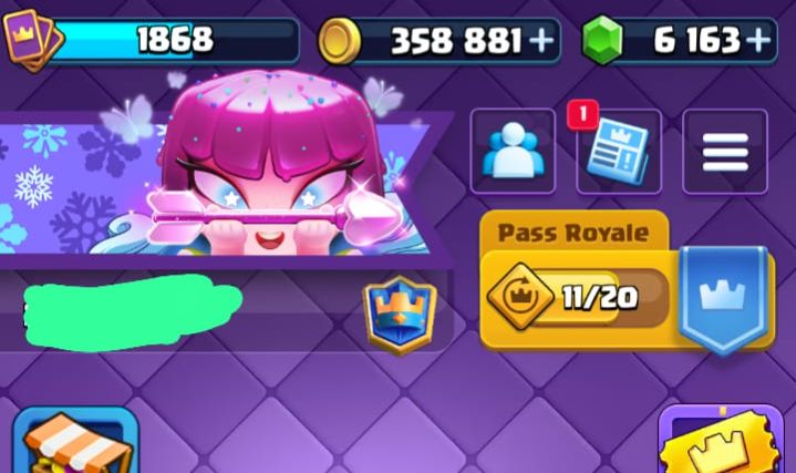 CONTA DE CLASH ROYALE FULL LEVEL 16