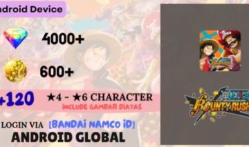 CONTA REROLL COM RDS RD4000+ GF600+(ONE PIECE BOUNTY RUSH)