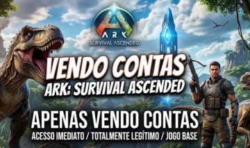 Contas Steam Ark Ascended / Evolved | 0 Horas | sem DIc l Todos Dados Alteráveis
