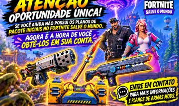 Fortnite Salve o Mundo 4 Planos de Armas e Armadilha à Venda