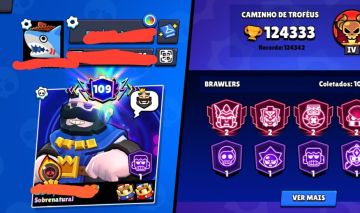 Conta de Brawl Stars Full e com as Duas Skins do Frank Rei