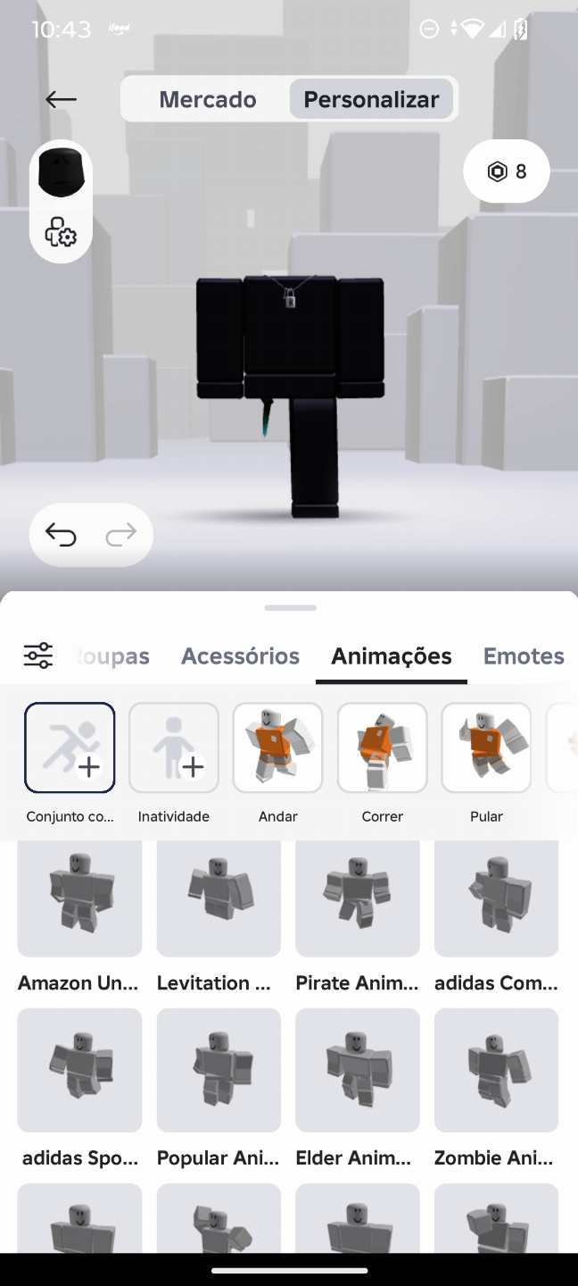 Conta com korblox e outros limiteds + 100k gastos