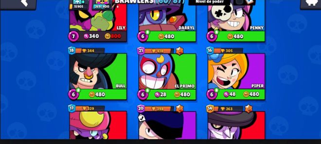 Conta de Brawl Stars barata (valor negociável)