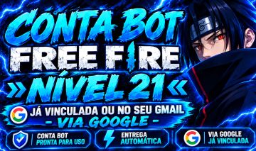 [SUPER PROMOÇÃO] - CONTAS BOOT JÁ VINCULADA VIA GOOGLE NIVEL 21