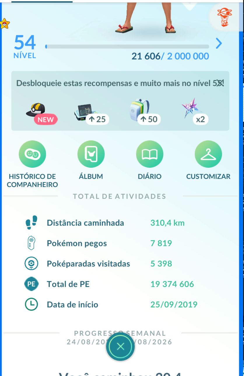 PGO Lvl 54 | 20M XP | 58 Poke Shynis | Mewtwo Shiny| 48 Lend.