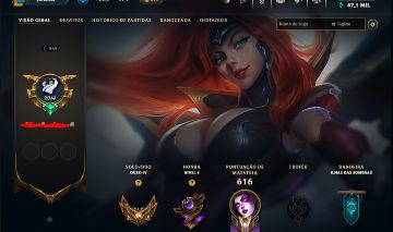 CONTA GOLD 2014 - 346 SKIN - FULL CHAMP - 100% SEGURA!