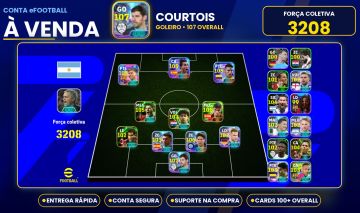 CONTA EFOOTBALL MOBILE !