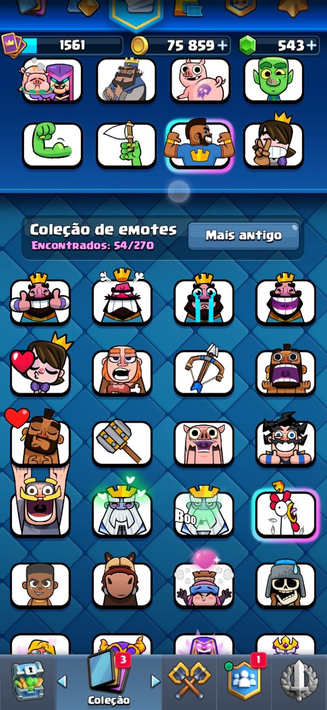 Conta arena 28 (Clash royale