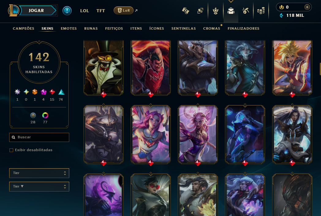CONTA VALORANT - Vandal Gaia, Vandal preludio do Caos e muito mais ! - 2K GASTOS
