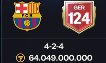 " conta do FC Mobile com Geral 124! Ótimo elenco. Valor: R$ 120,00.