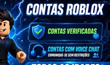 CONTAS ROBLOX COM VOICE CHAT + IDADE VERIFICADAS (MELHOR PREÇO)