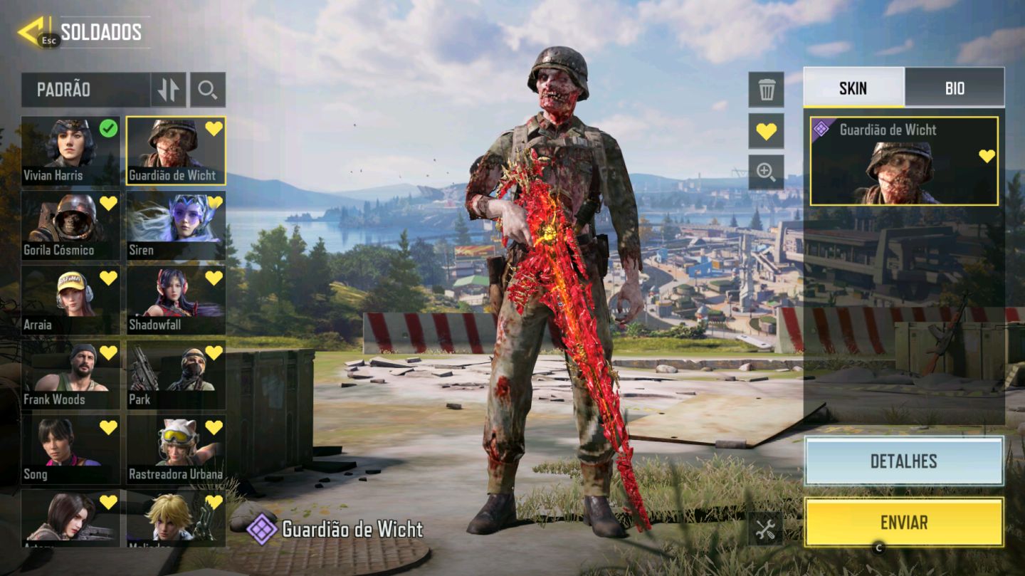 COM CALL OF DUTY MOBILE CO VÁRIAS MITICAS E LENDÁRIAS
