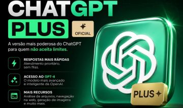 CHAT GPT PLUS 30 DIAS - CONTA PRIVADA FA