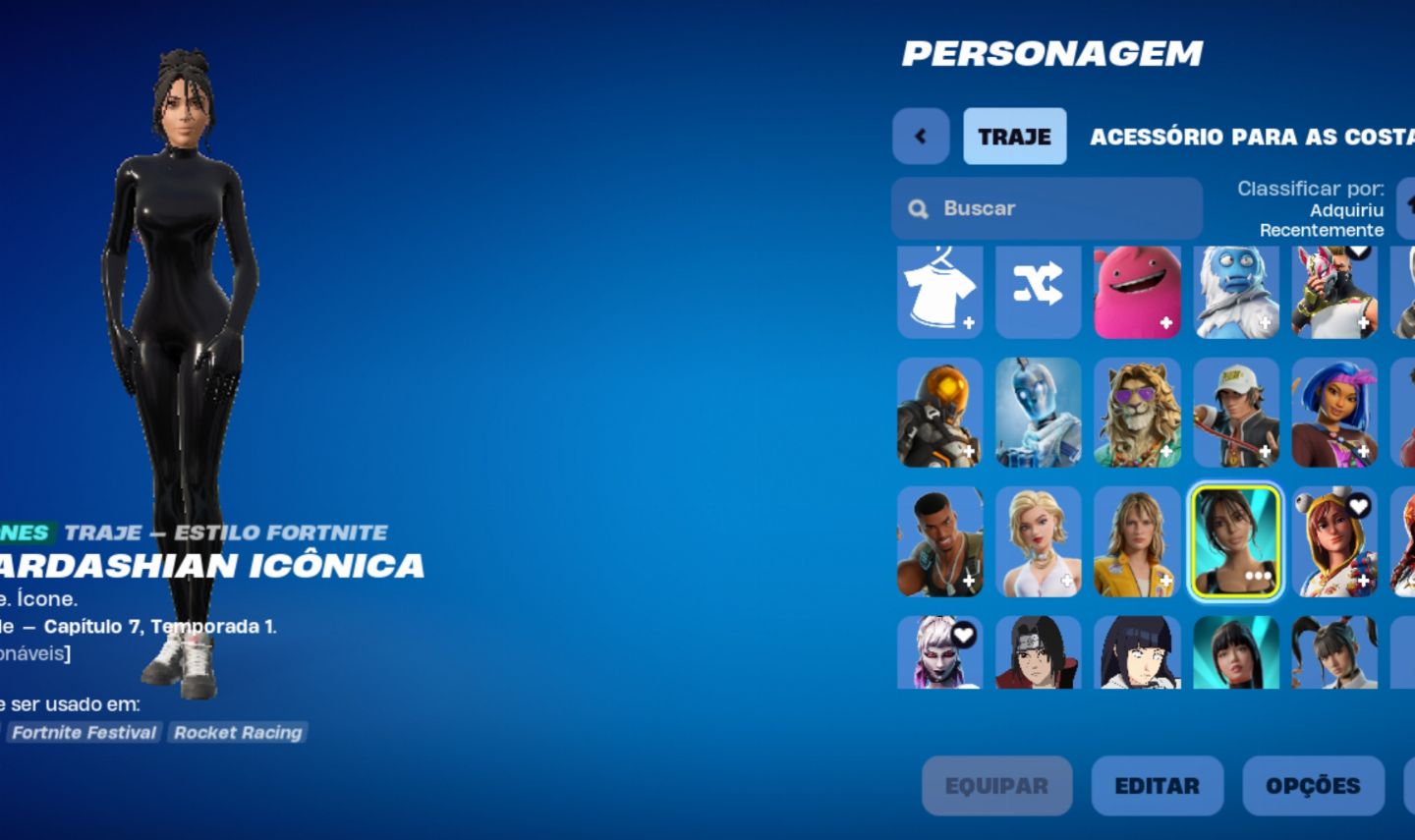 Conta de fortinite/antiga