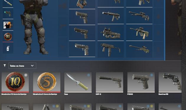 CS2 CONTA + MEDALHAS 10 E 5 ANOS Na Steam 20 Anos