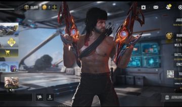 Conta call of duty mobile com Rambo