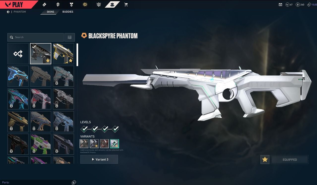 Conta valorant com skins (elo plat 1)