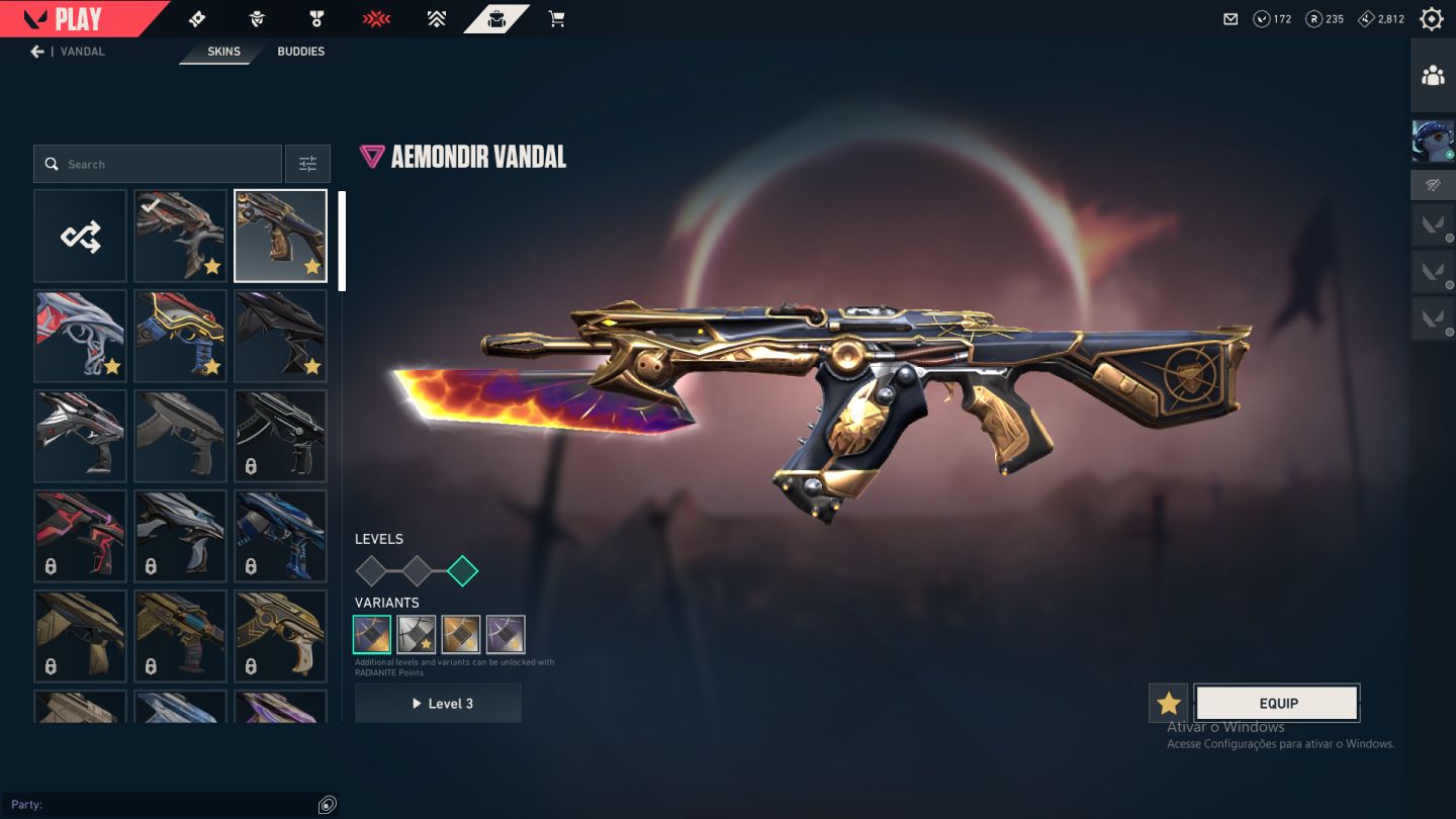 Conta Valorant Full Acesso | Lvl 155 | Vct 2025 Karambit