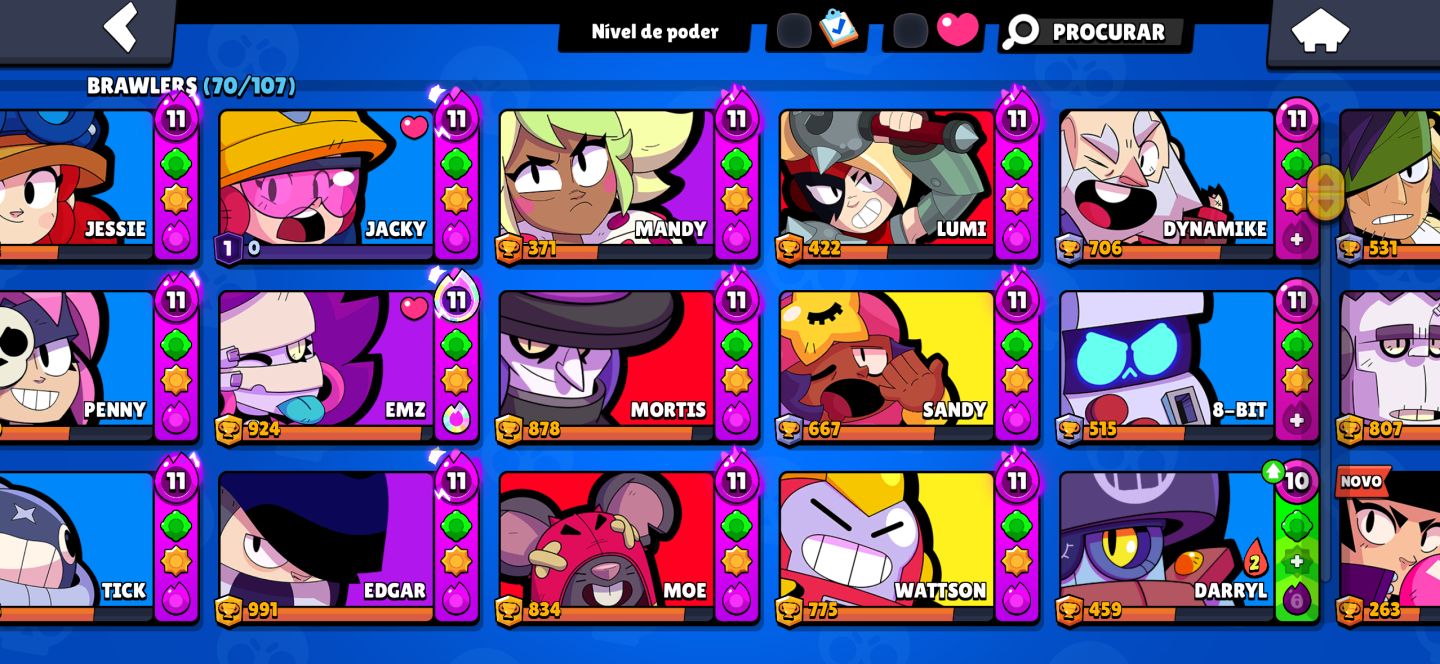 Conta Brawl Stars