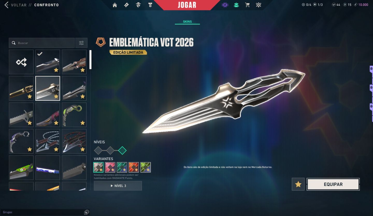 CONTA VALORANT CHAMPIONS 2025 E FACA VCT IMORTAL 2