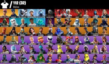 Conta de fortnite OG (Season 6 cap 1, Midas, Stark etc) - 113 skins