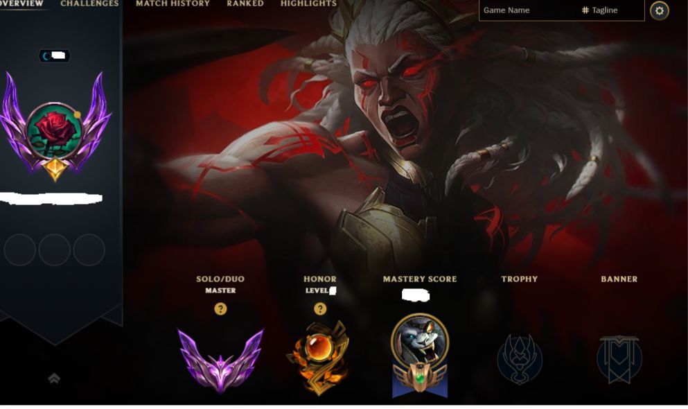 CONTA LOL MESTRE 500 PDL + / 55 SKINS / FULL ACESSO AOS DADOS / HONRA 5