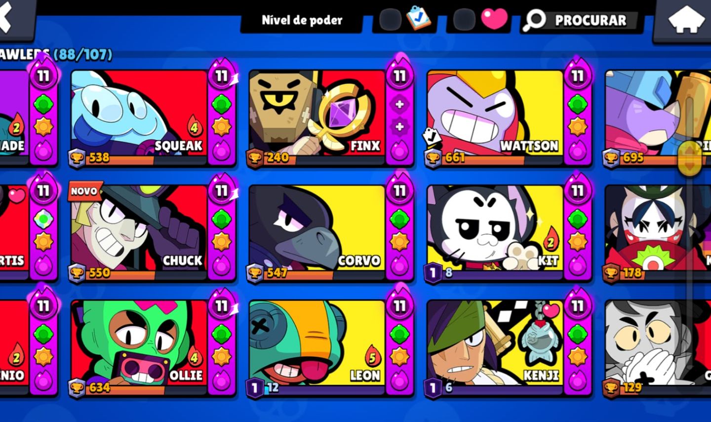 CONTA DE BRAWL STARS BARATA!!