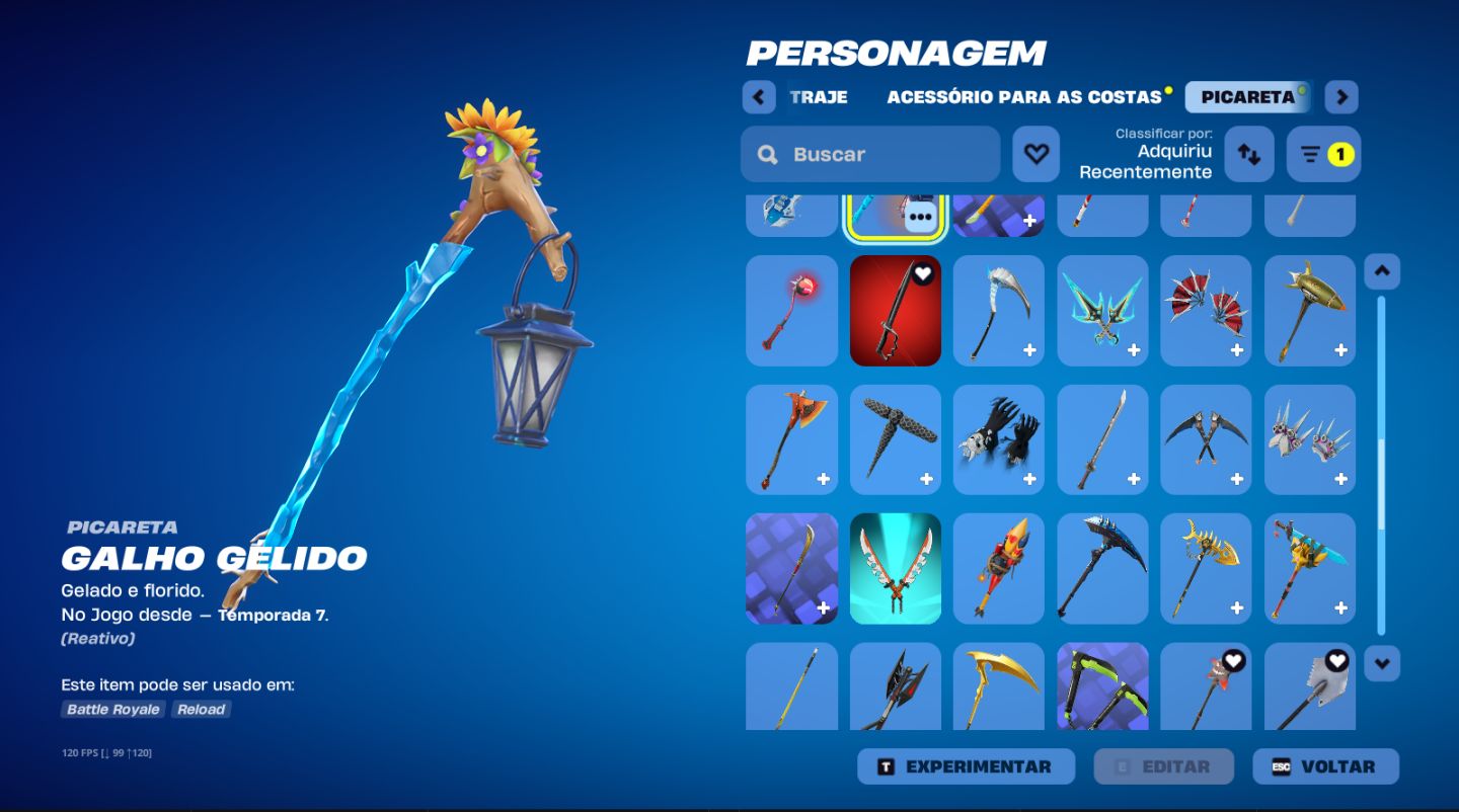 CONTA FORTNITE FA COM SKINS