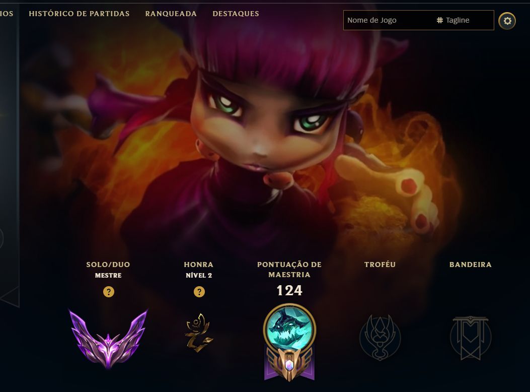 CONTA LEAGUE OF LEGENDS MESTRE | LVL 52 | FULL ACESSO