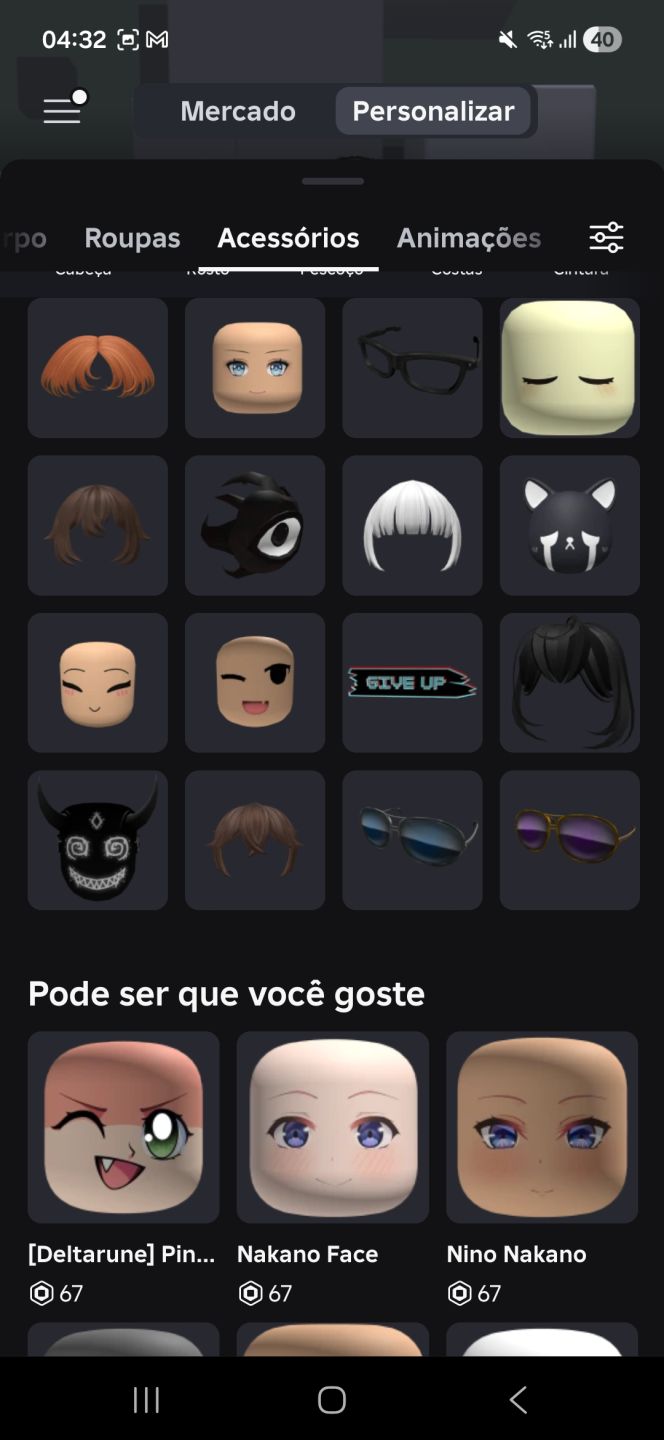 Conta Roblox +1000 robux gastos (Leia a descrição)
