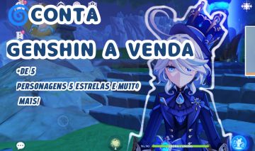 CONTA DE GENSHIN IMPACT A VENDA