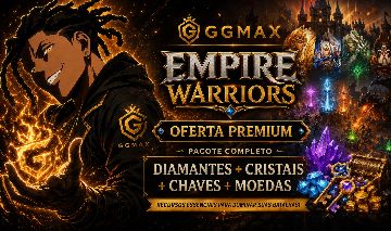 EMPIRE WARRIORS | DIAMANTES + CRISTAIS + CHAVES + MOEDAS | ENTREGA RÁPIDA