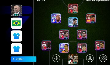 CONTA DE EFOOTBALL PEGANDO MAIS DE 3150 DE FORÇA | CR7 105 E BUFFON 108