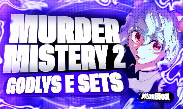 [ MENOR PREÇO DA GGMAX ] GODLYS & HIGH TIER & SETS - MURDER MISTERY 2 (MM2)