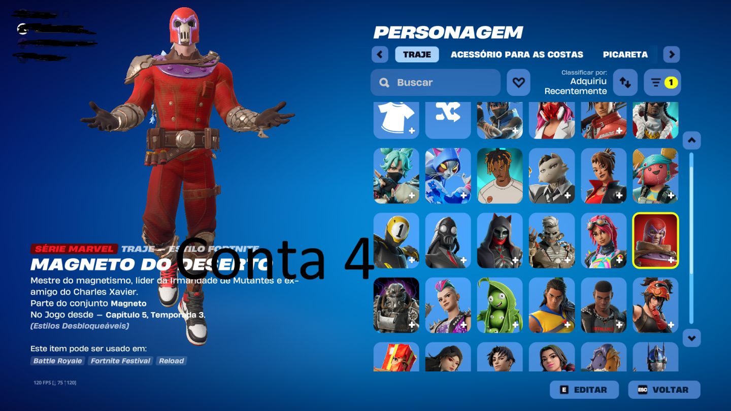 Contas Baratas de 30skins com skins legais( Somente pc e mobile)