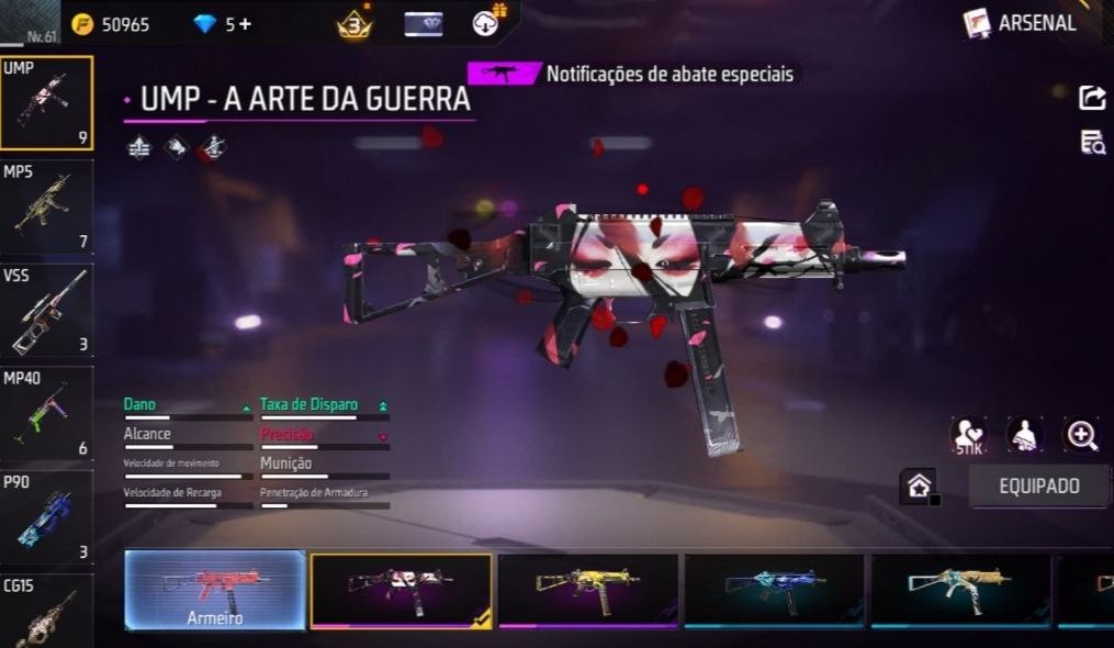 Conta Free Fire com Segundo Passe