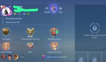 CONTA MBL, BOA E BARATA PRA INICIANTES NO JOGO. COM SKIN CARAS E COM POUCAS PT