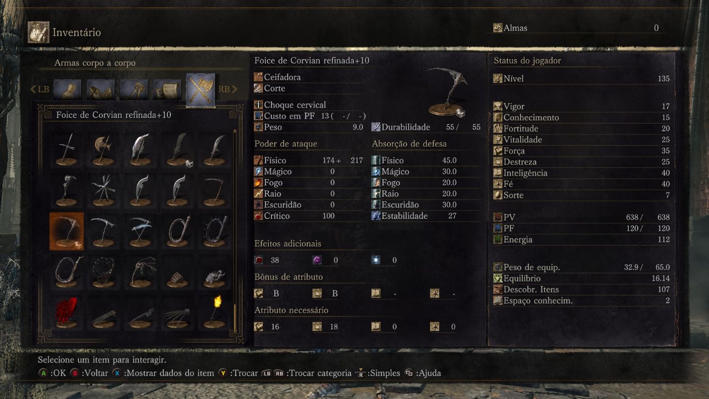 DARK SOULS 3 Todos os Itens PS4/5 e Steam