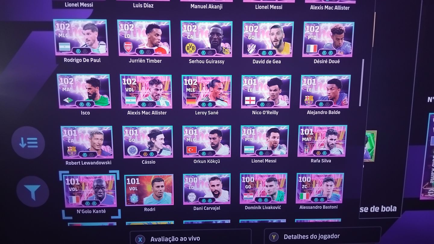Conta Efootbal Xbox e Steam Varios Jogadores Metas Para sair Rapido