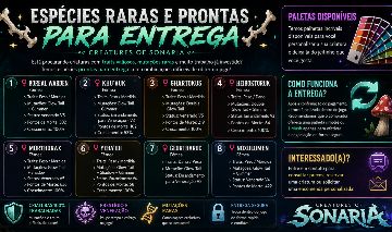 Espécies de Criaturas
