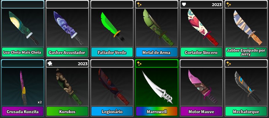 Facas de sobreviva ao assassino na promoção!