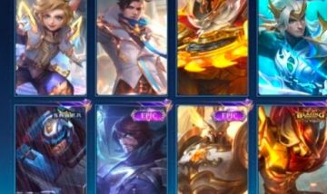 Conta mobile legends 175 skins