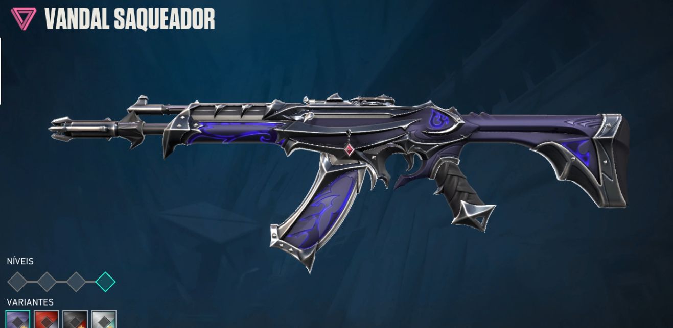 Conta de Valorant - 2 Facas, 3 Vandal e 2 Phantom